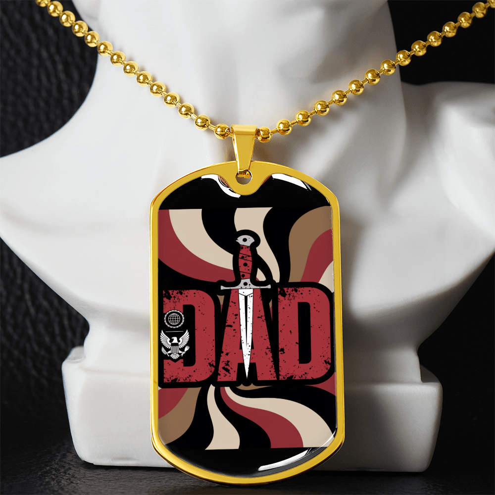 Father gift retirement personalized custom necklace fine jewelry