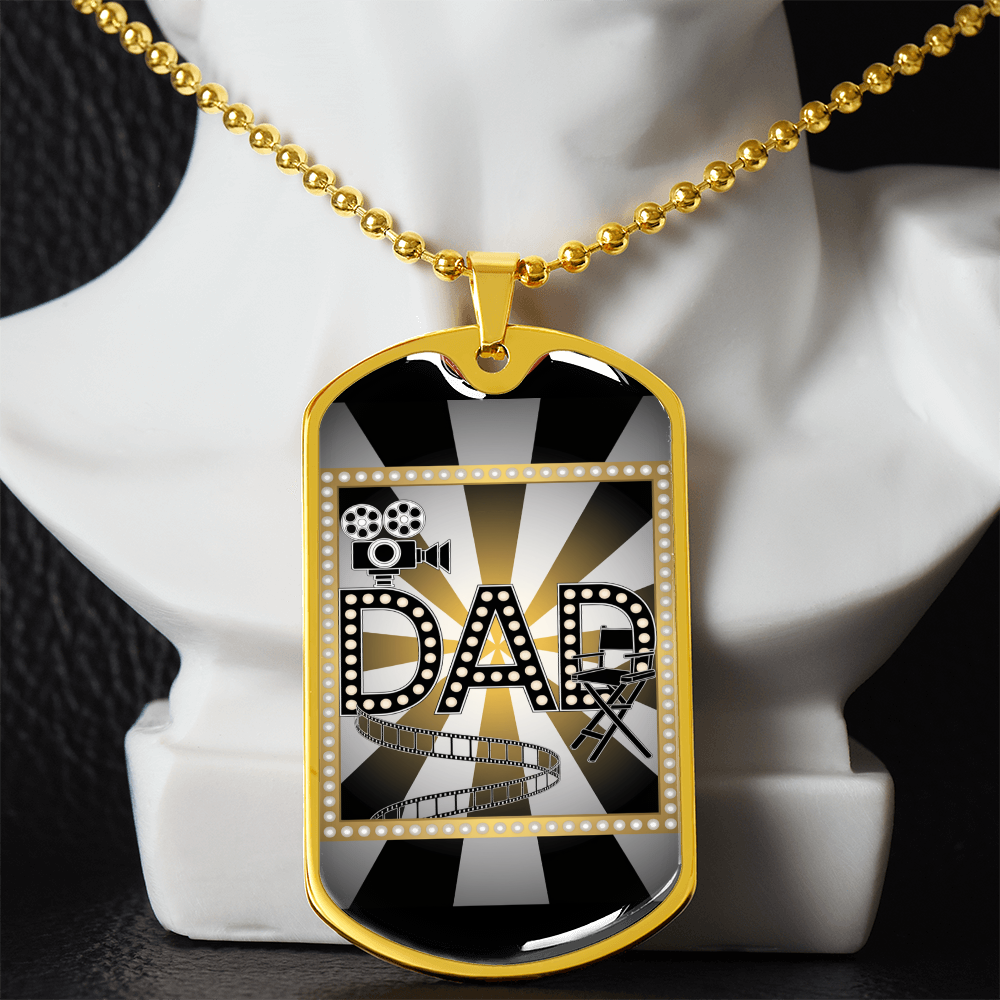 Father gift retirement personalized custom necklace fine jewelry