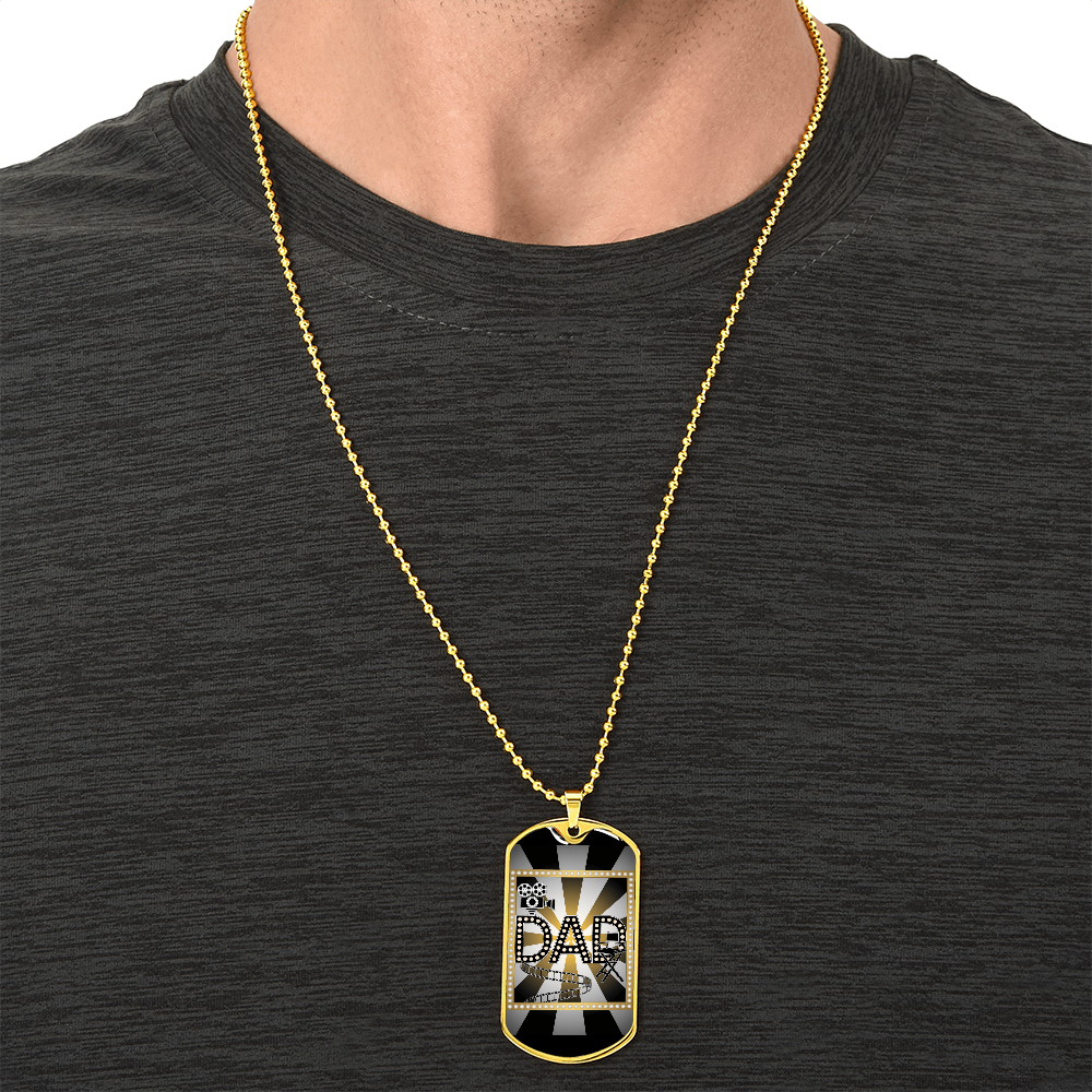 Father gift retirement personalized custom necklace fine jewelry