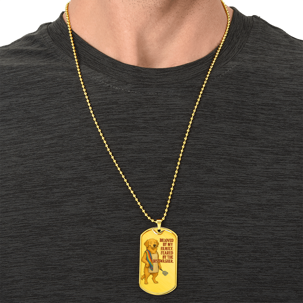 Pride custom tag LGBTQ fine jewelry personalized