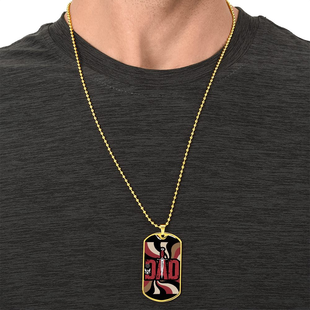 Father gift retirement personalized custom necklace fine jewelry