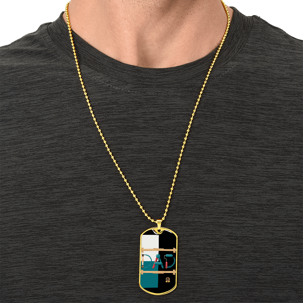 Father's Day Gift Custom Name Necklace | Personalized Necklace