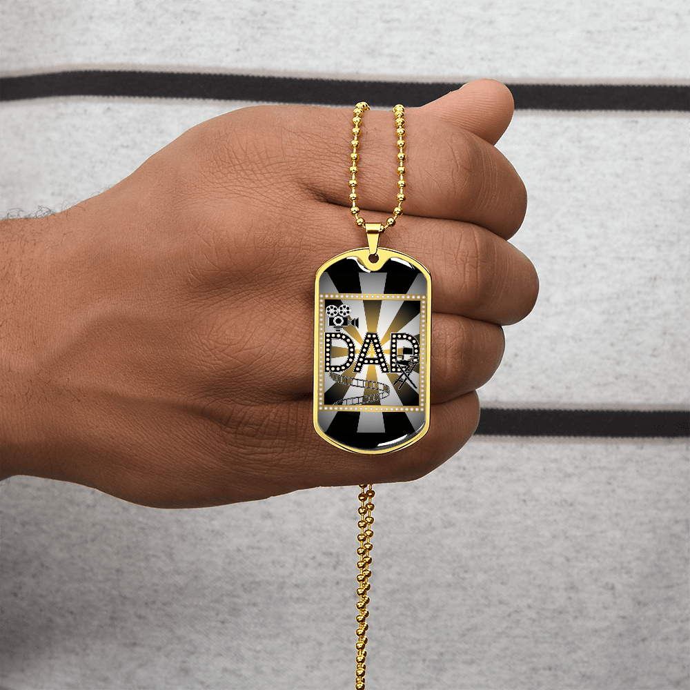 Father gift retirement personalized custom necklace fine jewelry