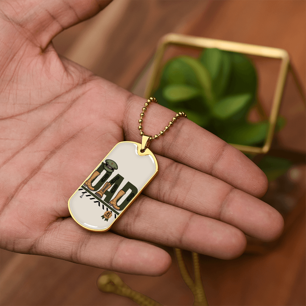 Father gift retirement personalized custom necklace fine jewelry