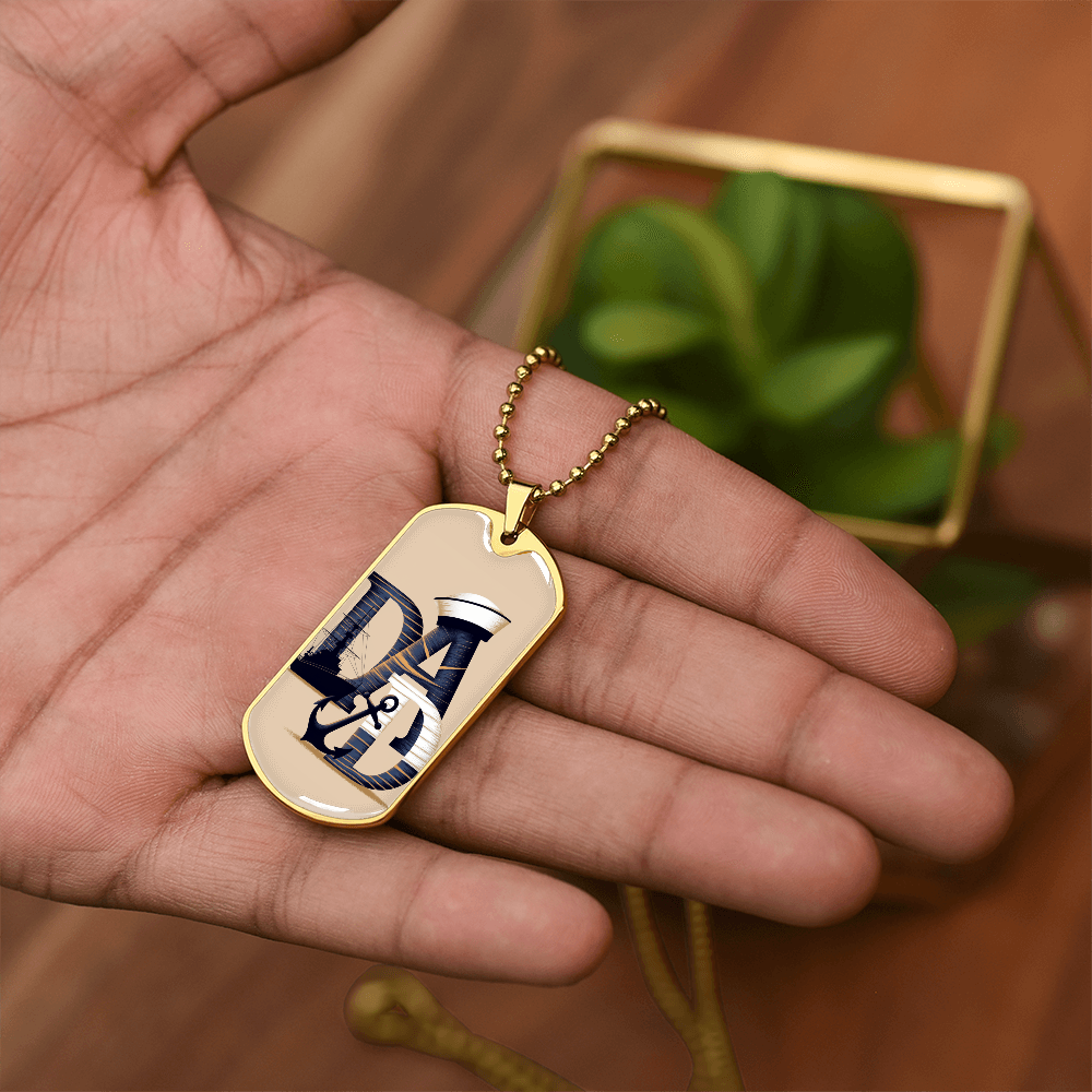 Father gift retirement personalized custom necklace fine jewelry