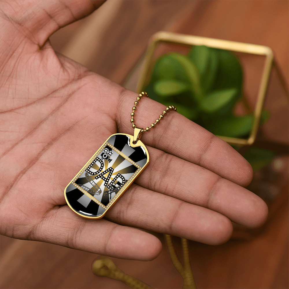 Father gift retirement personalized custom necklace fine jewelry