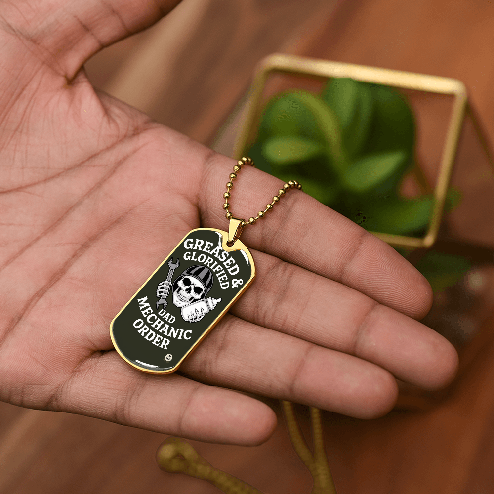 Father gift retirement custom personalized necklace fine jewelry