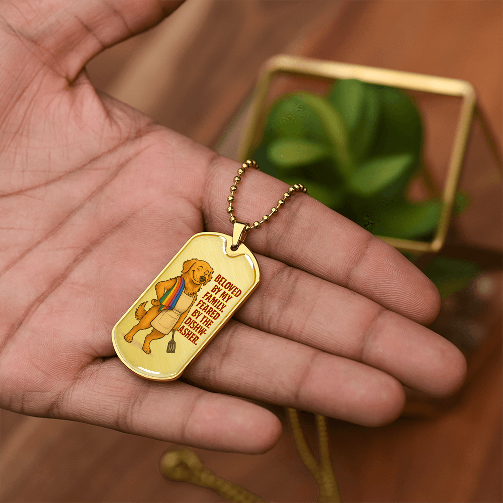 Pride custom tag LGBTQ fine jewelry personalized