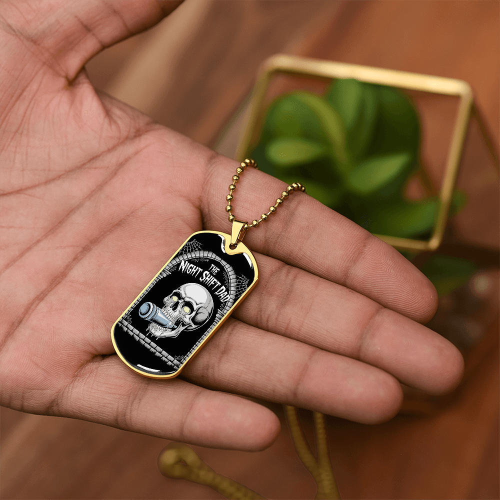 Father gift retirement personalized custom necklace fine jewelry