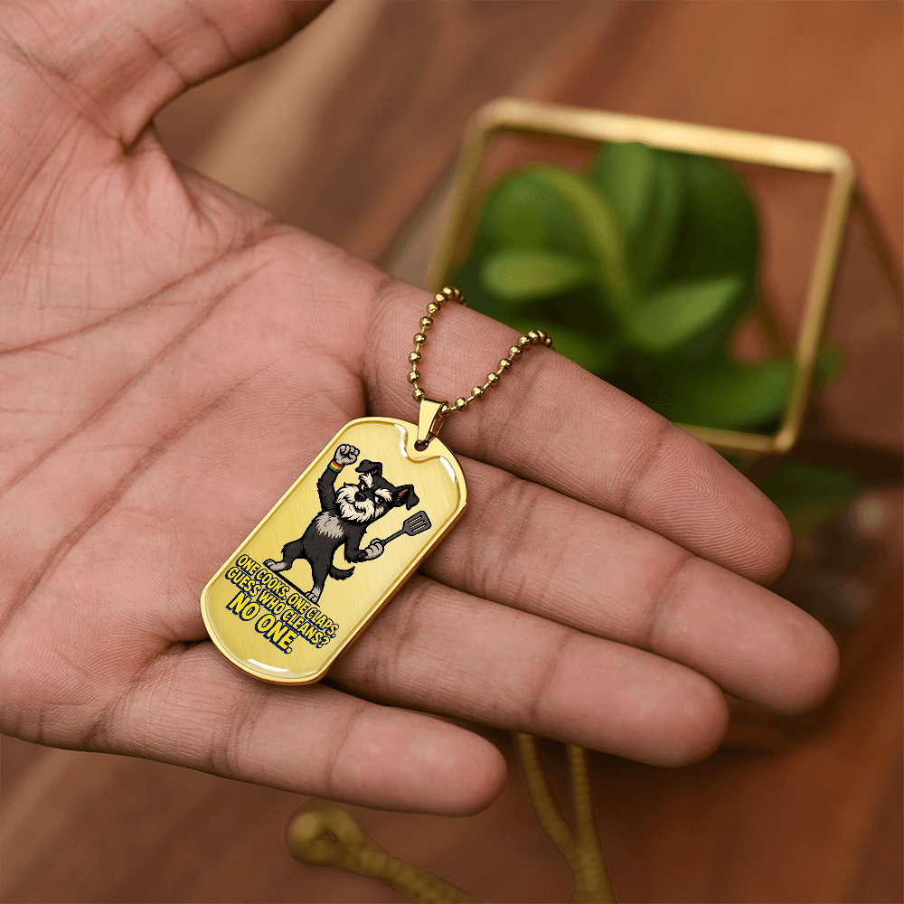 Pride Necklace Custom Name| Dog Tag Chain | Custom Dog Tag