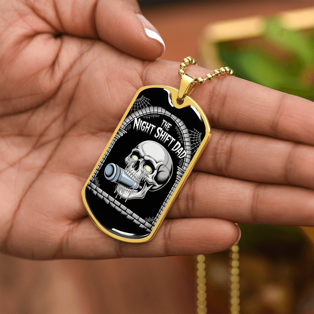 Father gift retirement personalized custom necklace fine jewelry