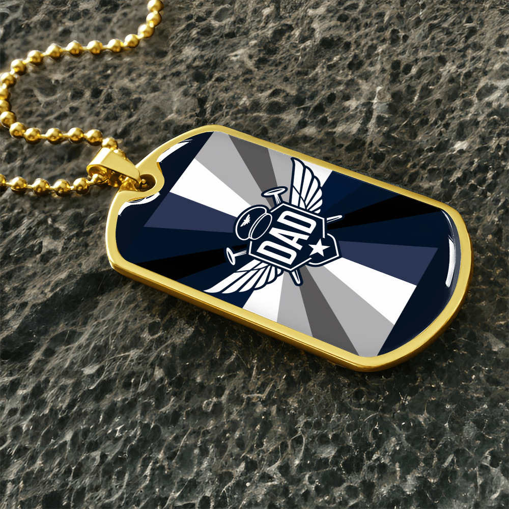 Father gift retirement personalized custom necklace fine jewelry