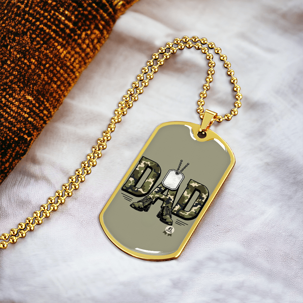 Father gift retirement personalized custom necklace fine jewelry