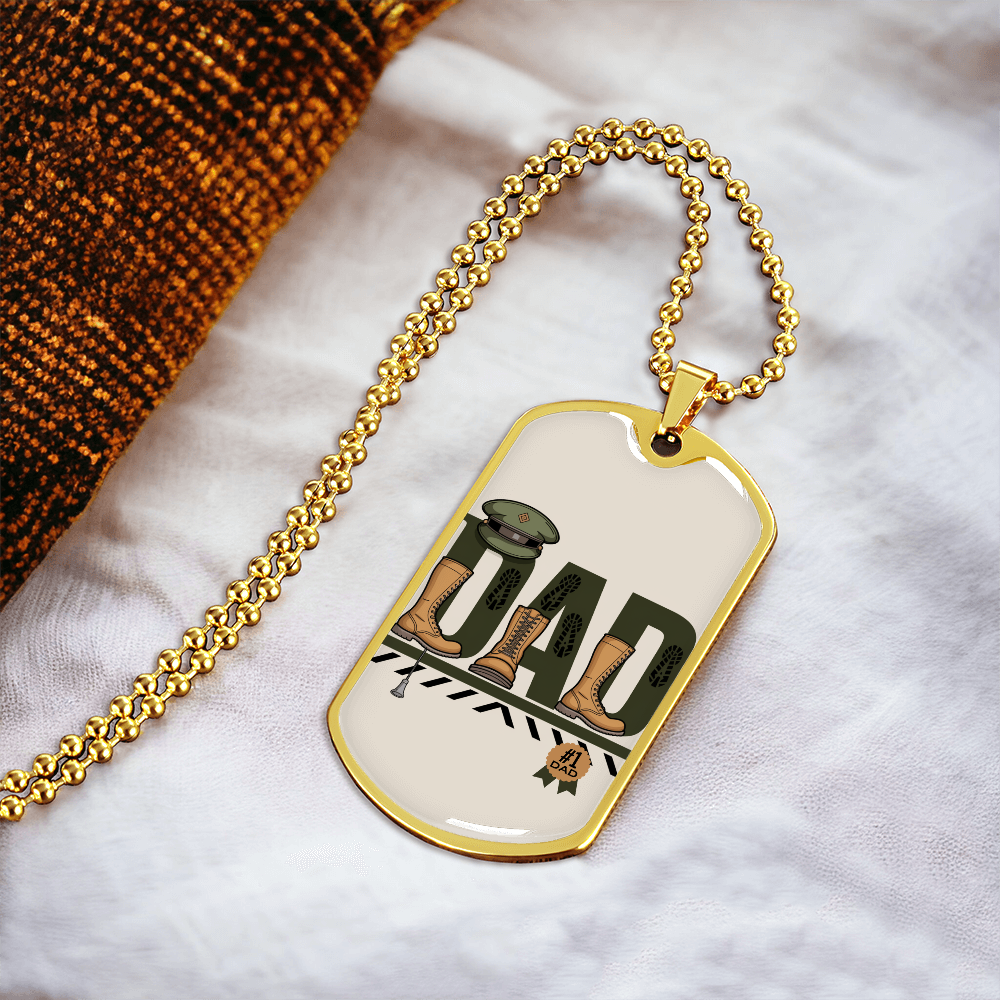 Father gift retirement personalized custom necklace fine jewelry