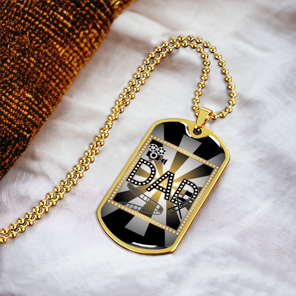 Father gift retirement personalized custom necklace fine jewelry