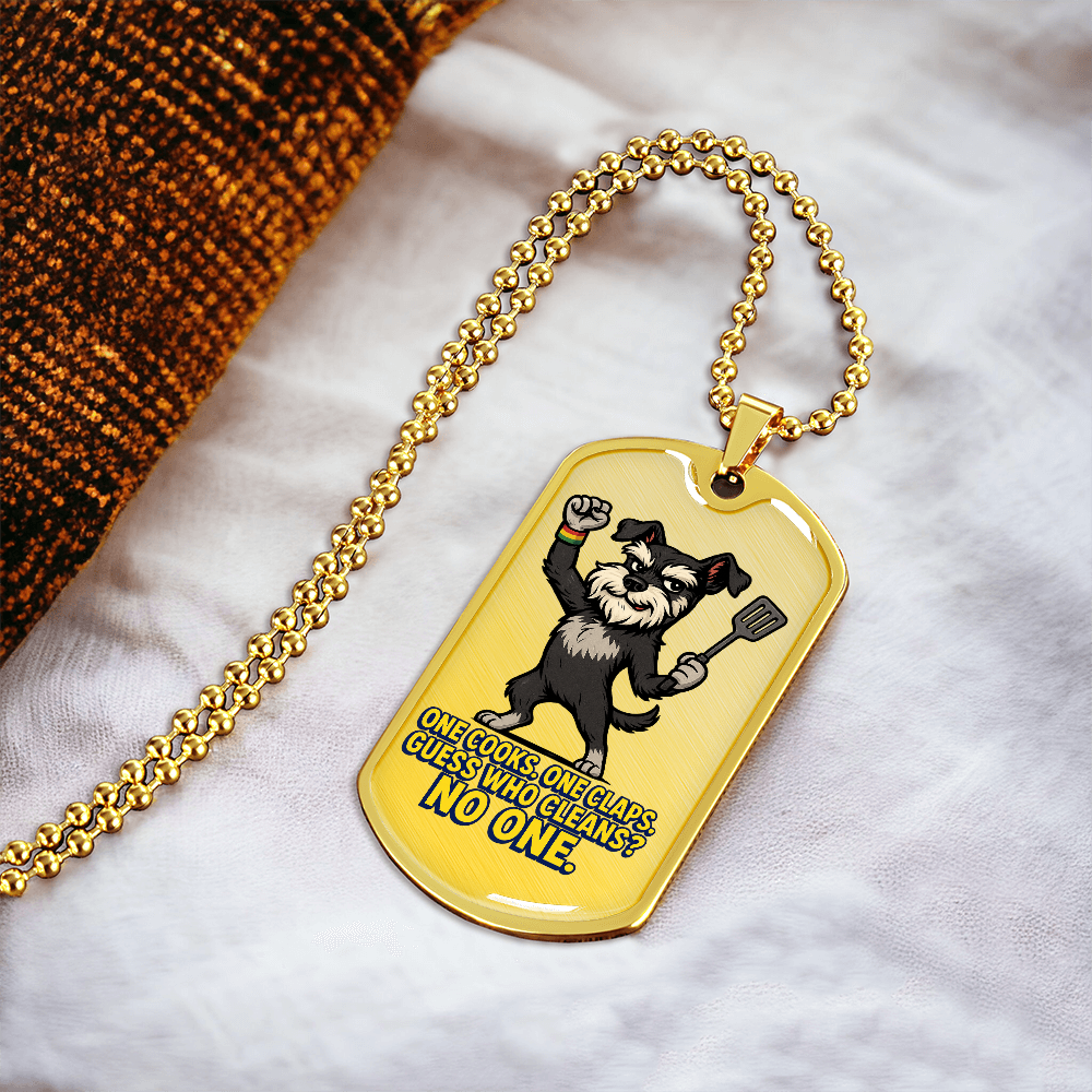 Pride Necklace Custom Name| Dog Tag Chain | Custom Dog Tag
