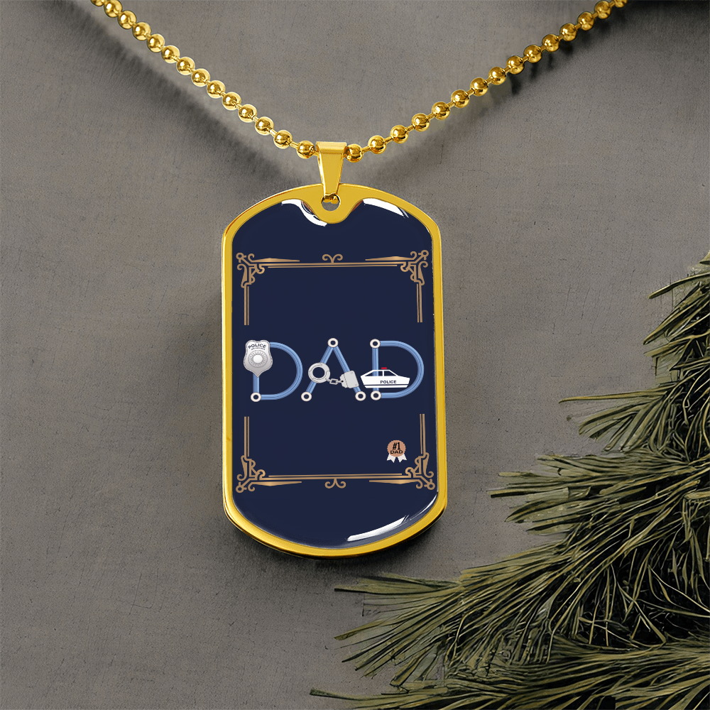 Father gift retirement personalized custom tag