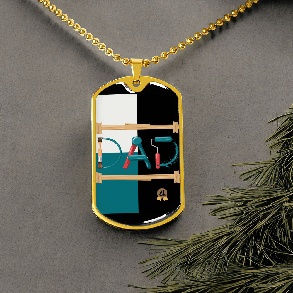 Father's Day Gift Custom Name Necklace | Personalized Necklace