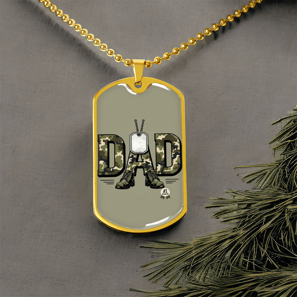 Father gift retirement personalized custom necklace fine jewelry