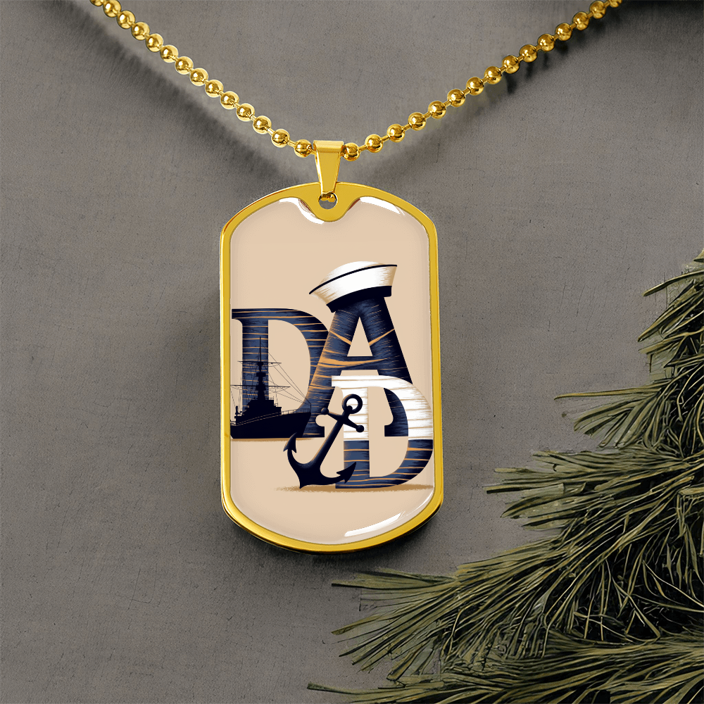 Father gift retirement personalized custom necklace fine jewelry