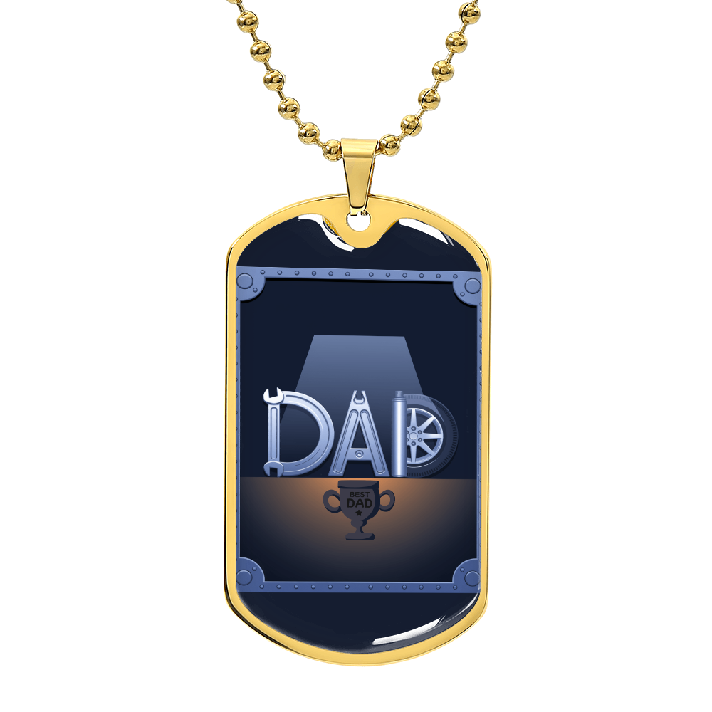 Father gift retirement custom personalized necklace fine jewelry