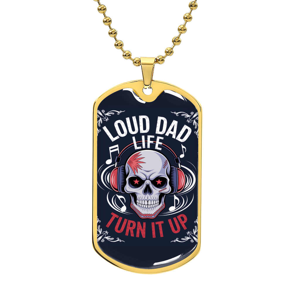 Father gift retirement custom tag necklace fine jewelry