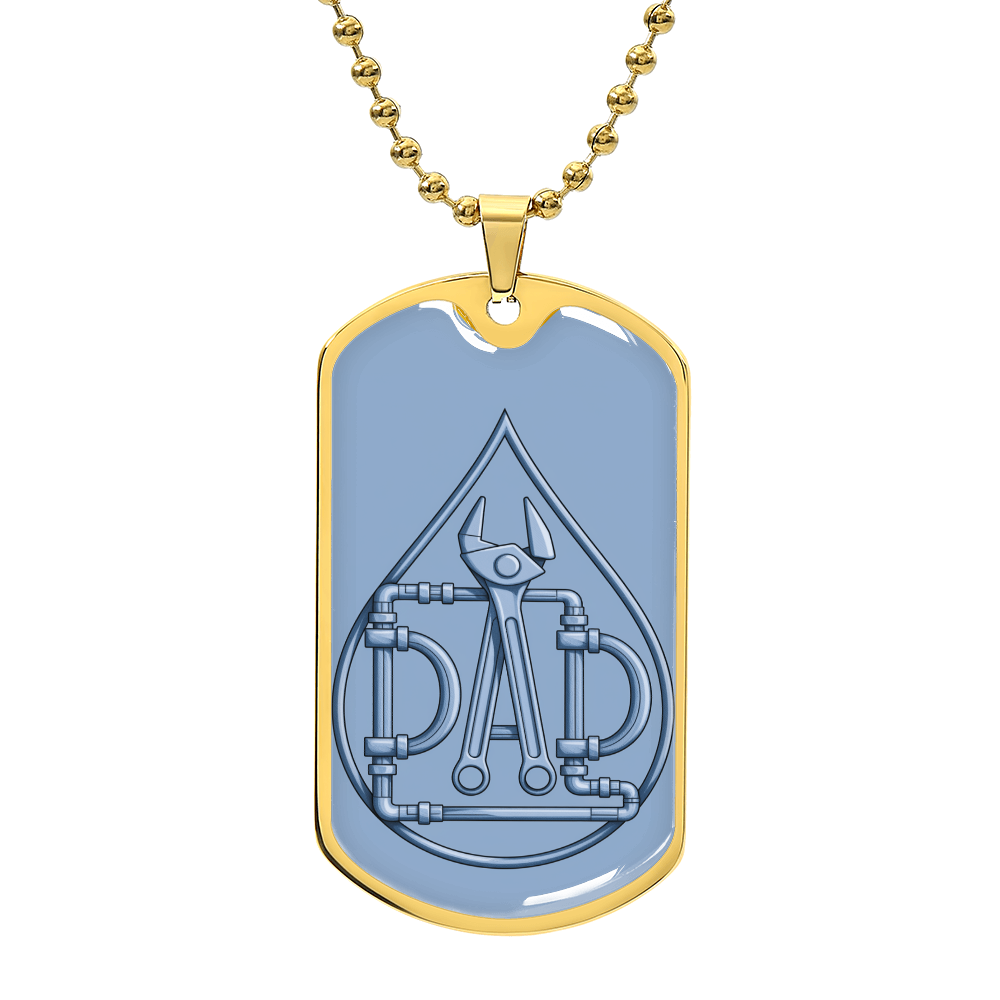 Father gift retirement personalized custom necklace fine jewelry