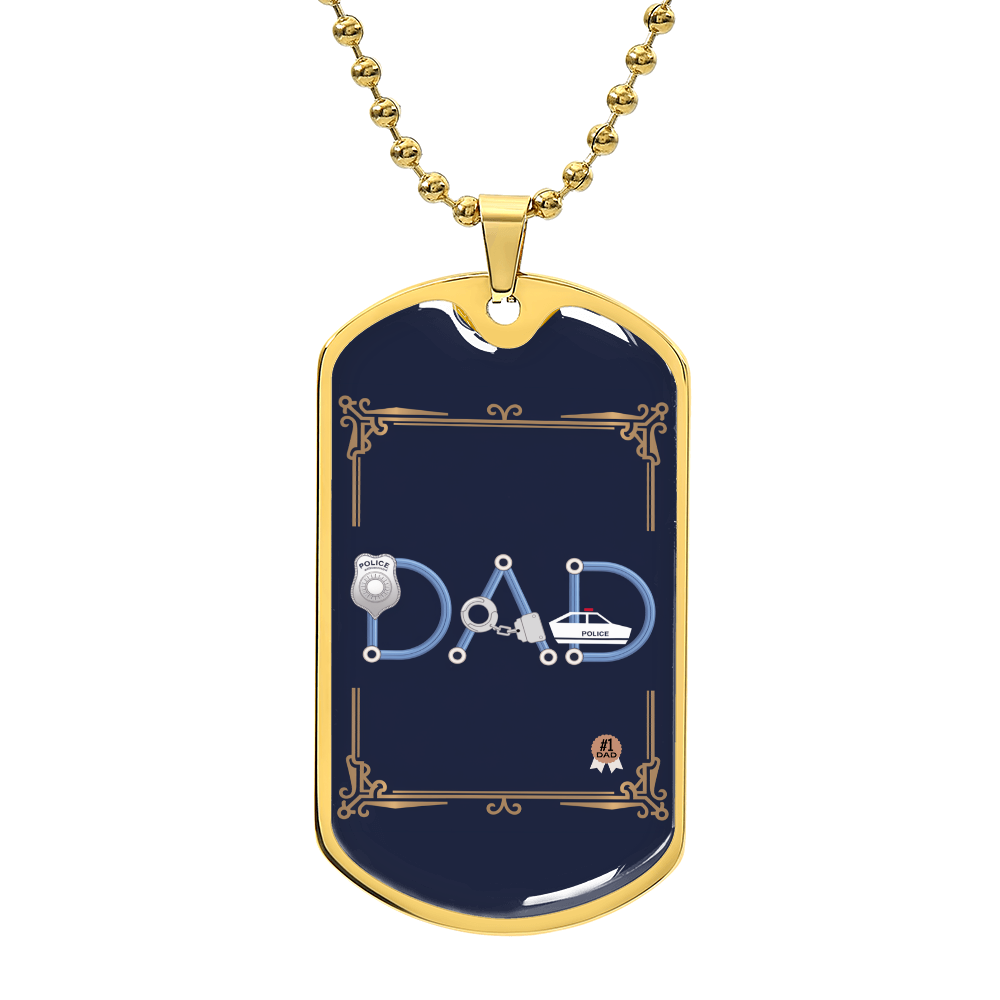 Father gift retirement personalized custom tag