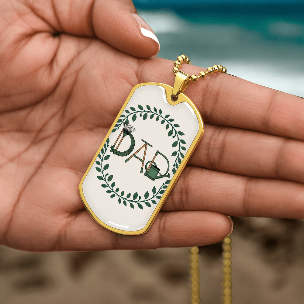 Father gif retirement personalized custom necklace fine jewelry