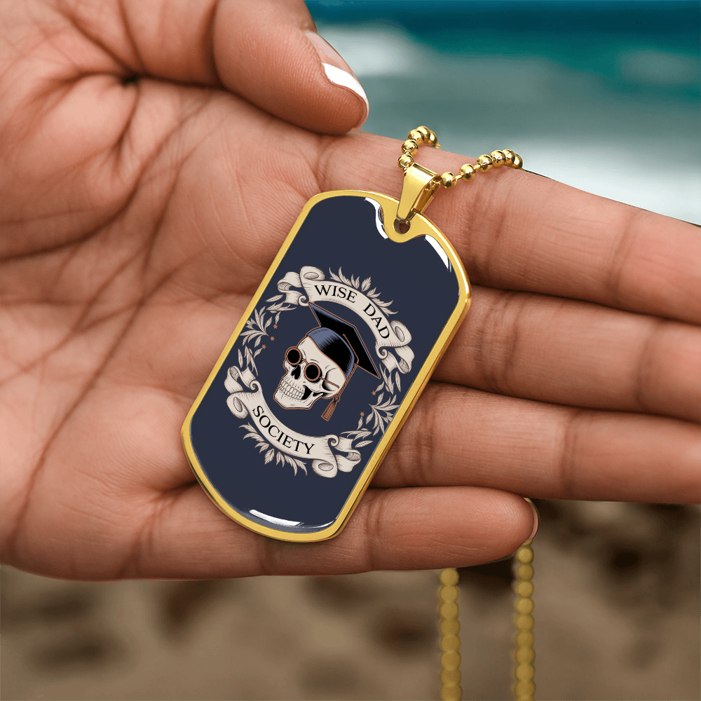 Father gift retirement personalized custom necklace fine jewelry