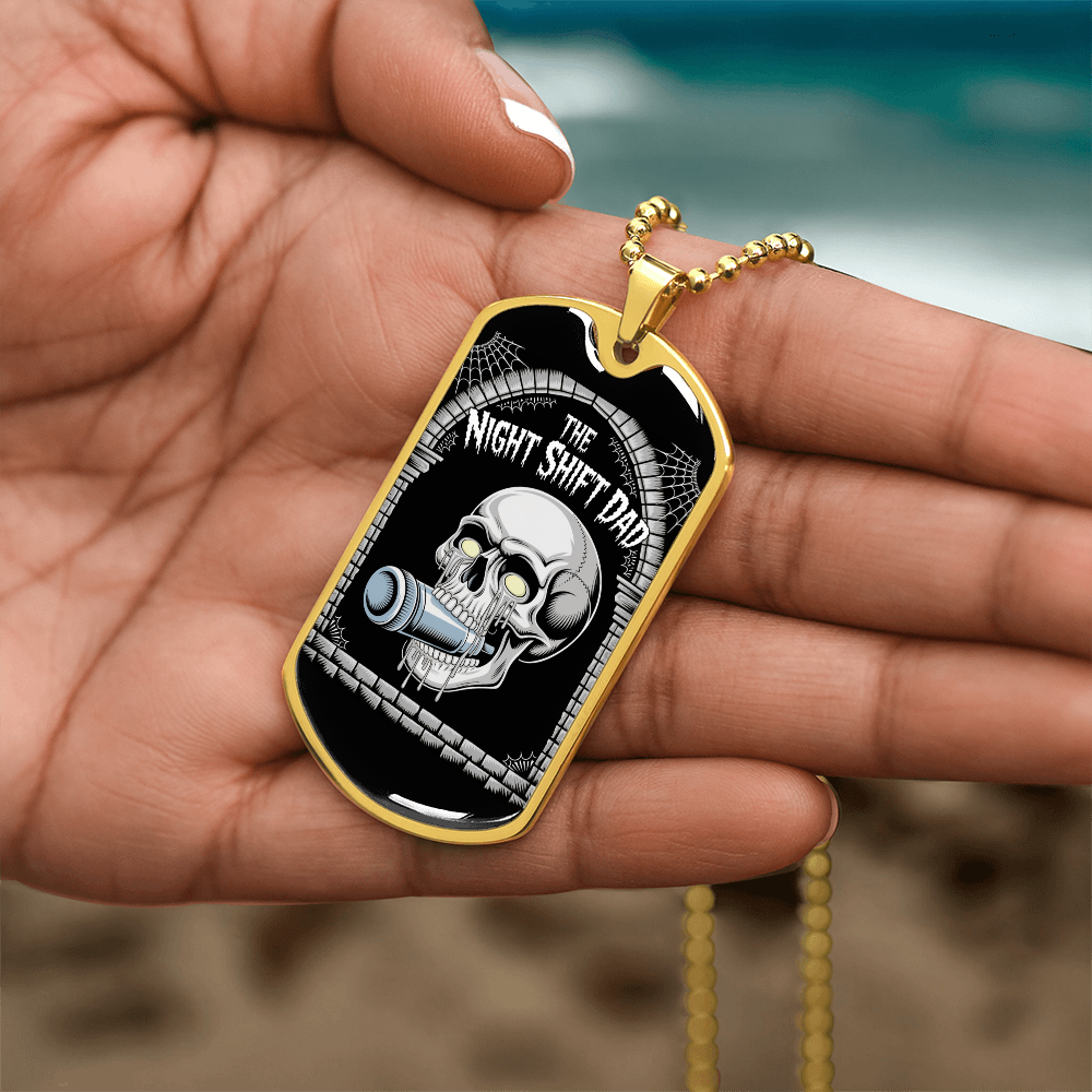 Father gift retirement personalized custom necklace fine jewelry
