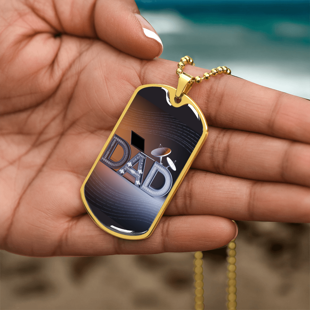 Father gift retirement custom personalized necklace fine jewelry