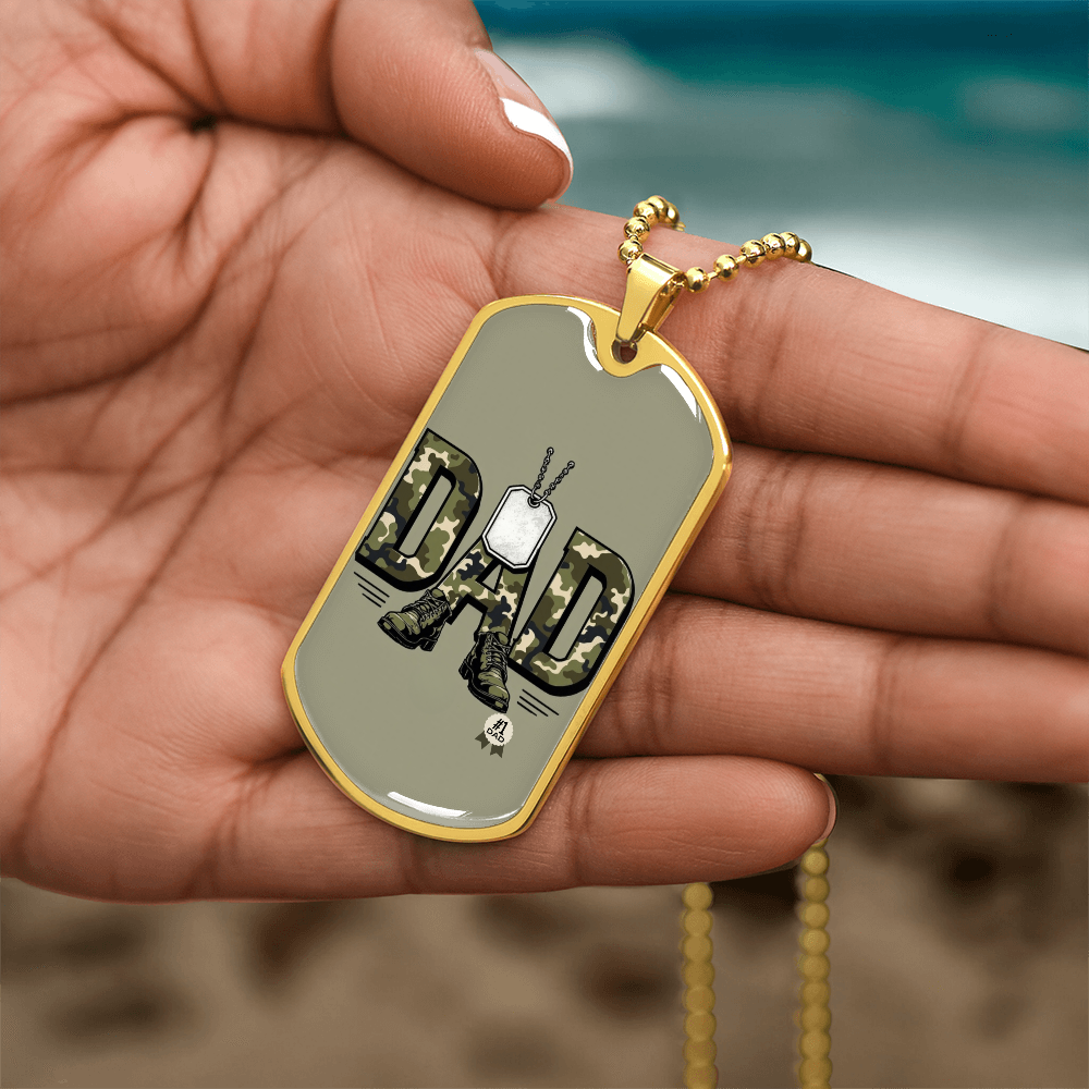 Father gift retirement personalized custom necklace fine jewelry