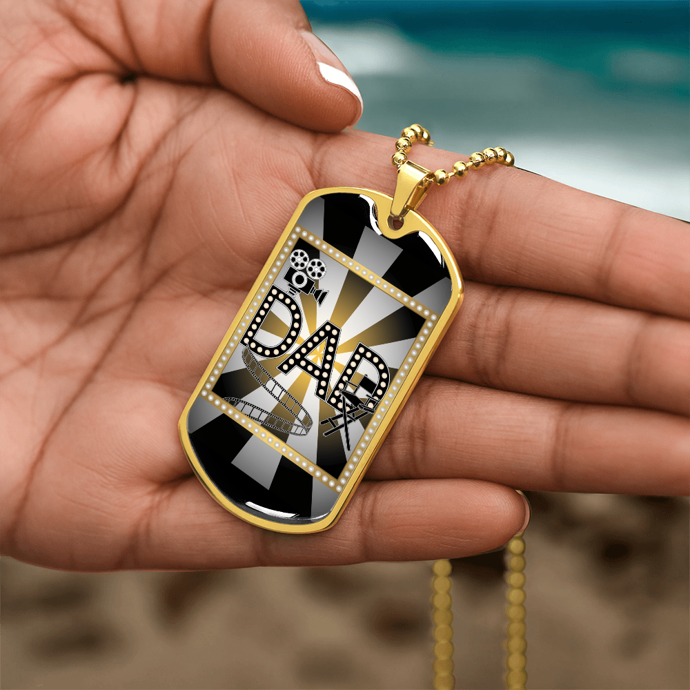 Father gift retirement personalized custom necklace fine jewelry