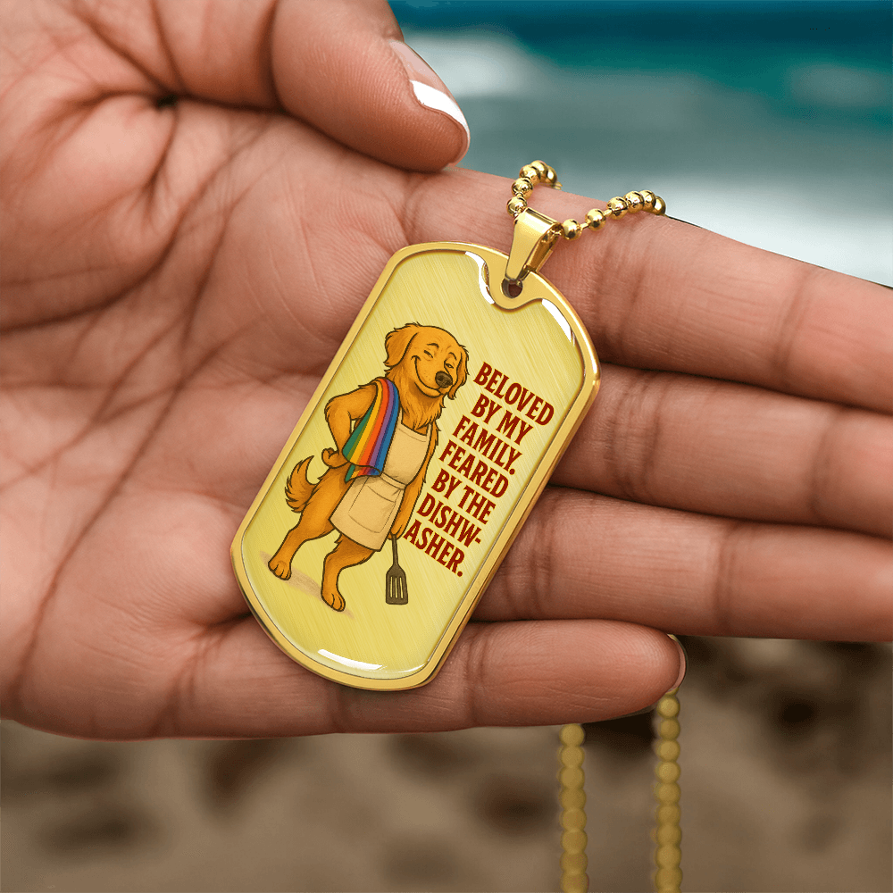 Pride custom tag LGBTQ fine jewelry personalized