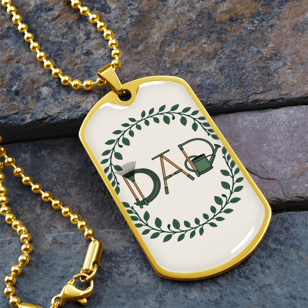 Father gif retirement personalized custom necklace fine jewelry