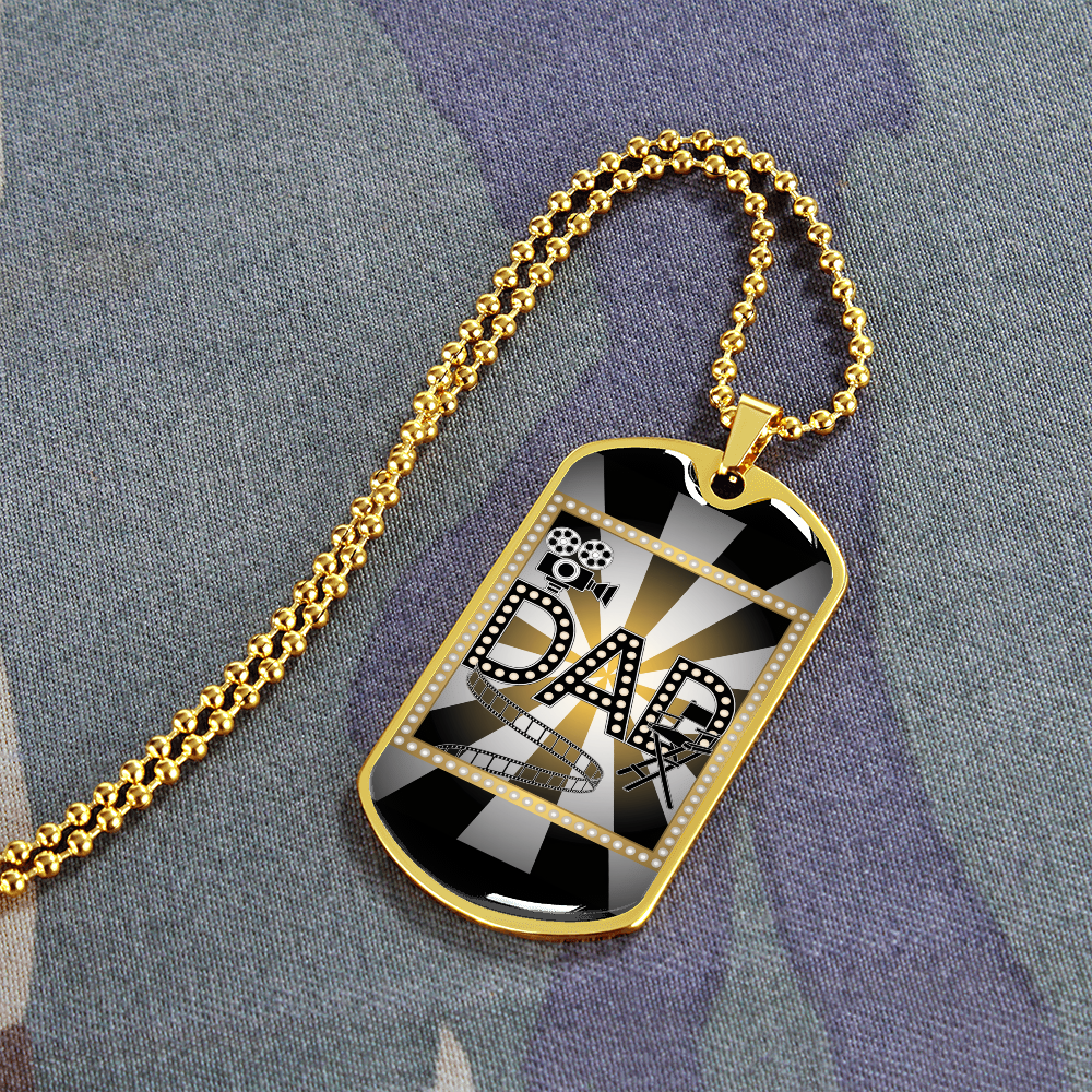 Father gift retirement personalized custom necklace fine jewelry