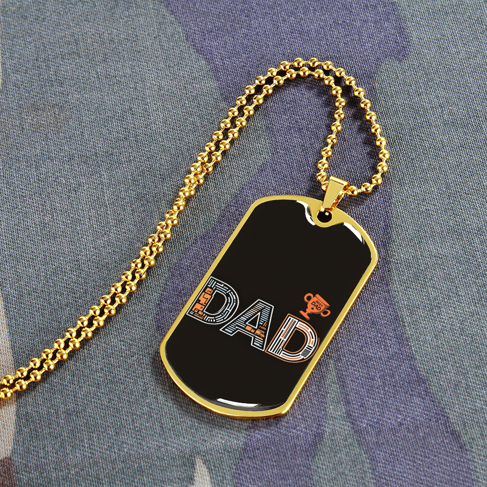 Father gift retirement personalized custom necklace fine jewelry