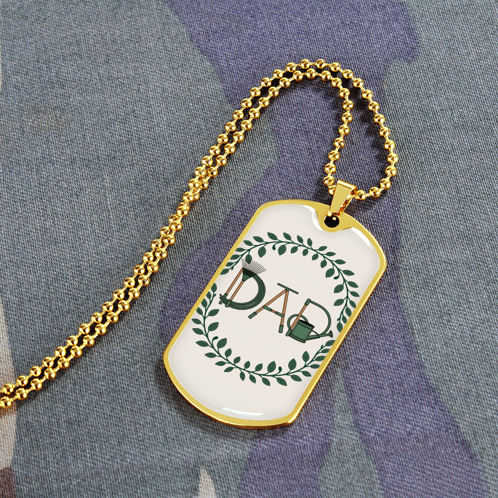 Father gif retirement personalized custom necklace fine jewelry