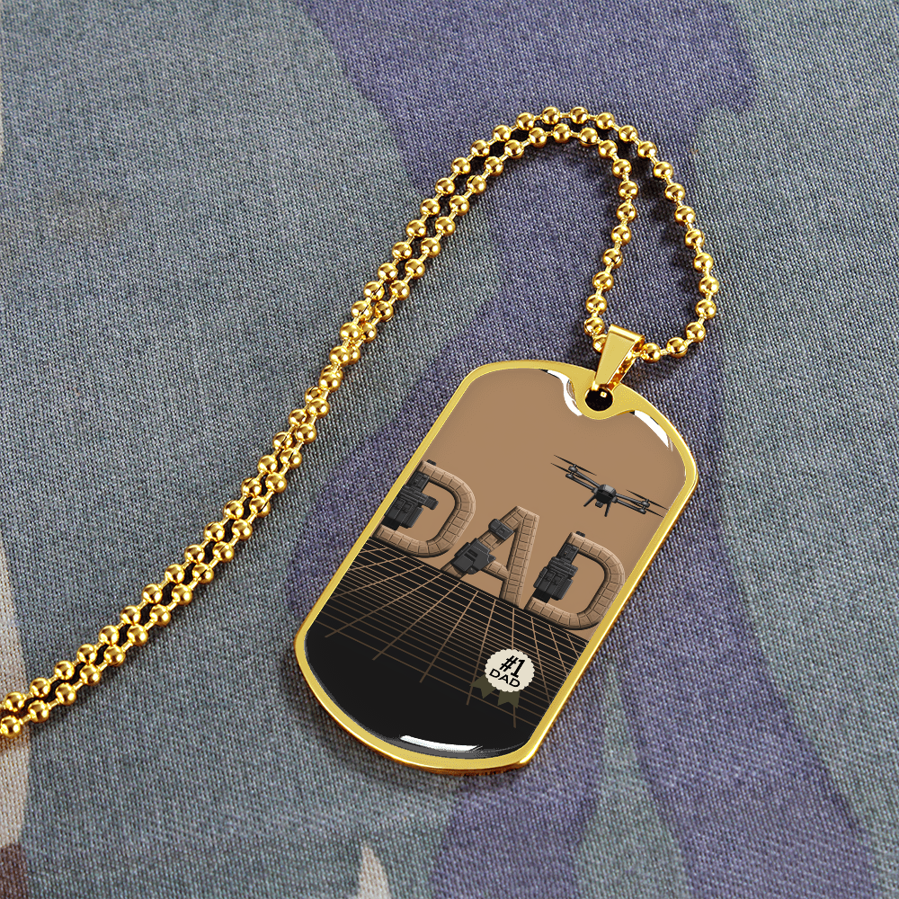 Father gift retirement custom personalized necklace fine jewelry