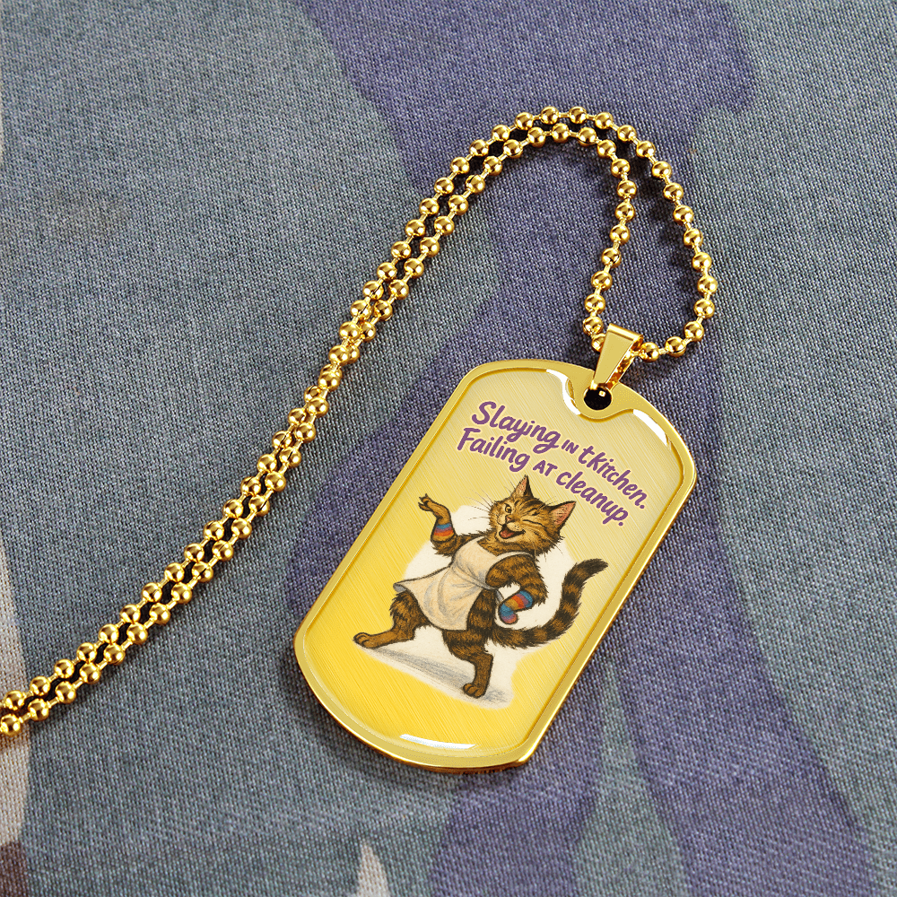 Pride Necklace Custom Name| Dog Tag Chain | Custom Dog Tag