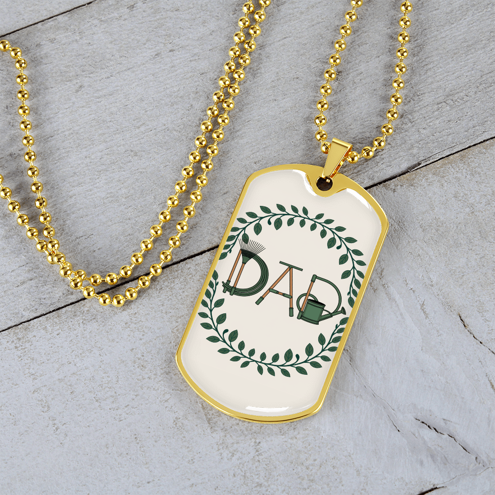 Father gif retirement personalized custom necklace fine jewelry