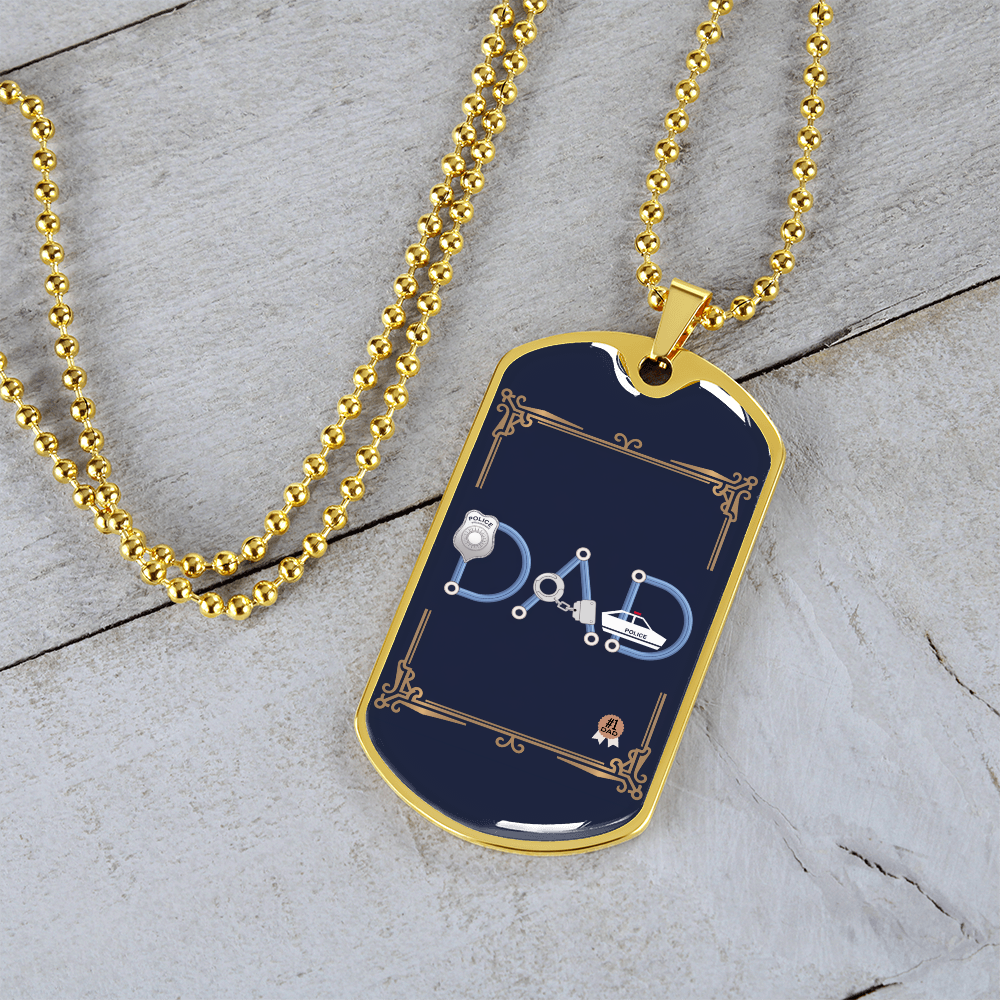 Father gift retirement personalized custom tag