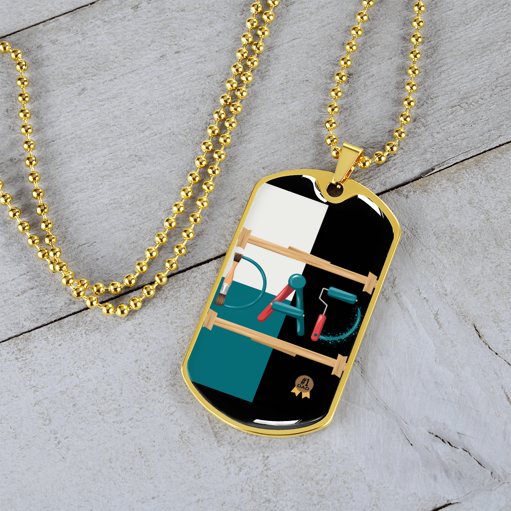 Father's Day Gift Custom Name Necklace | Personalized Necklace