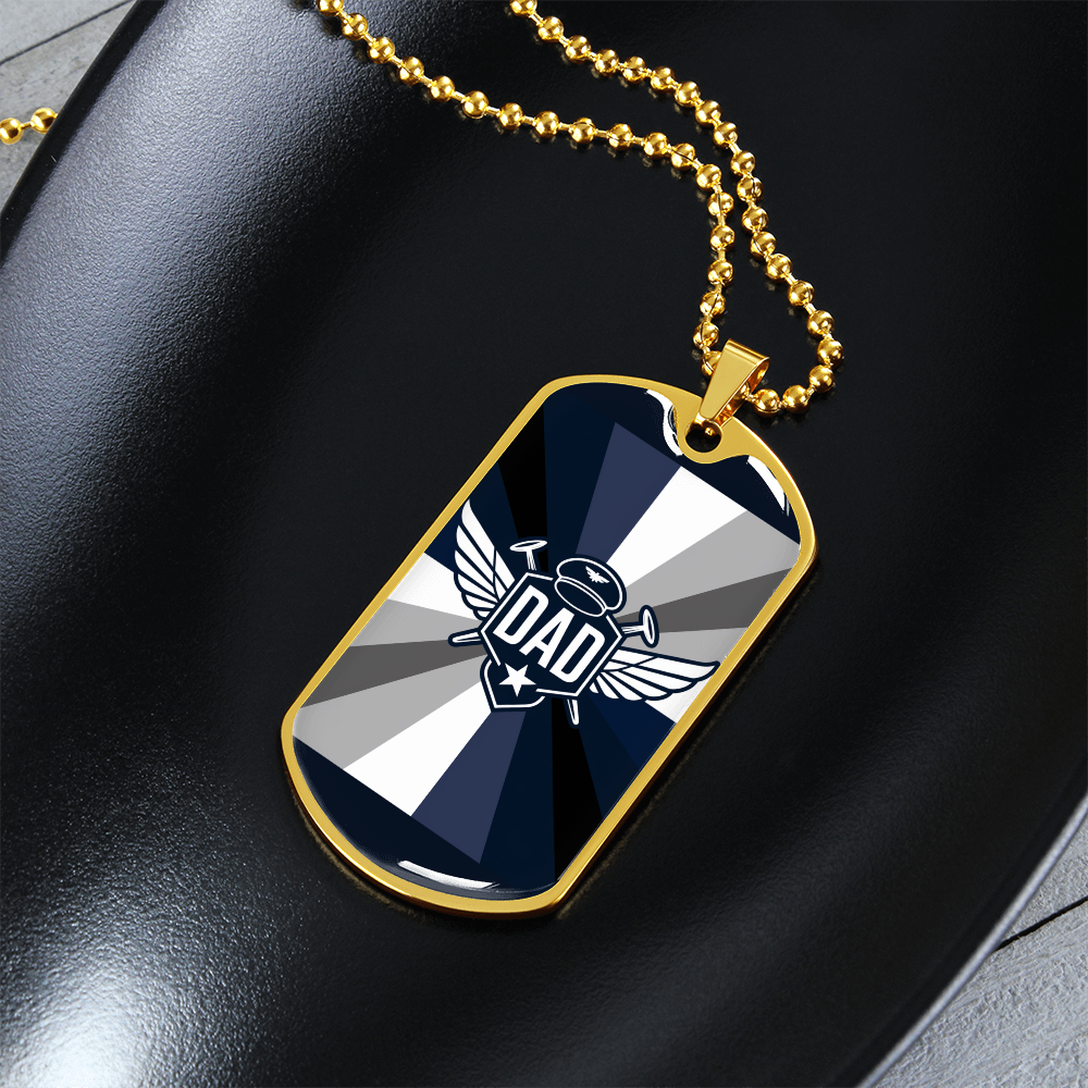 Father gift retirement personalized custom necklace fine jewelry