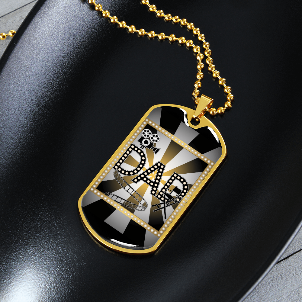 Father gift retirement personalized custom necklace fine jewelry
