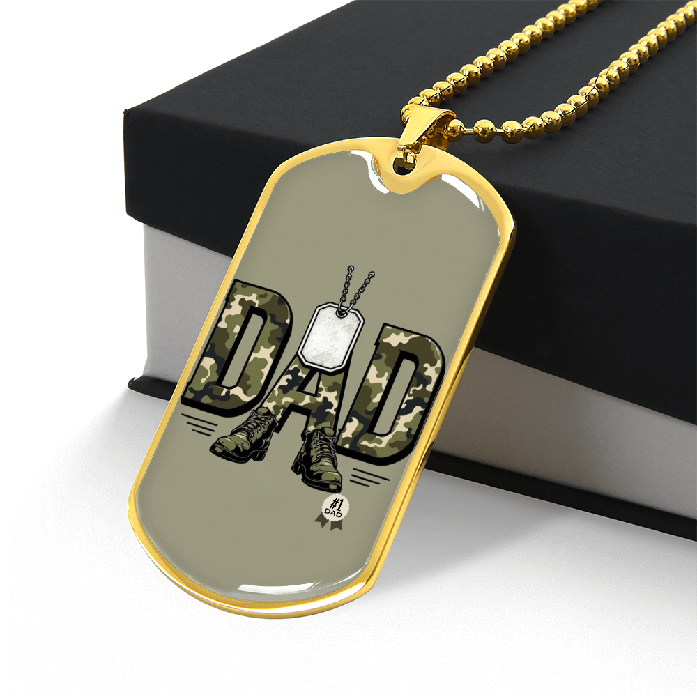 Father gift retirement personalized custom necklace fine jewelry