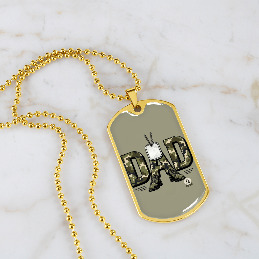 Father gift retirement personalized custom necklace fine jewelry