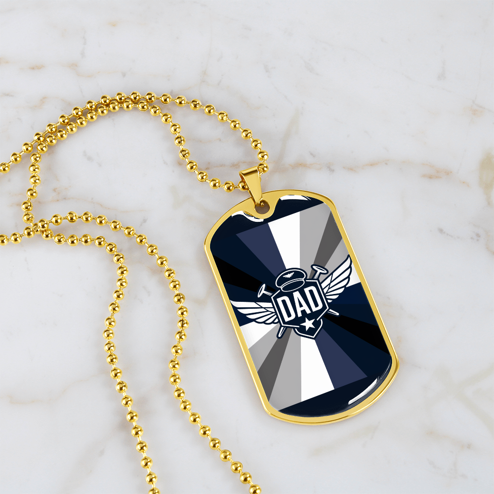Father gift retirement personalized custom necklace fine jewelry