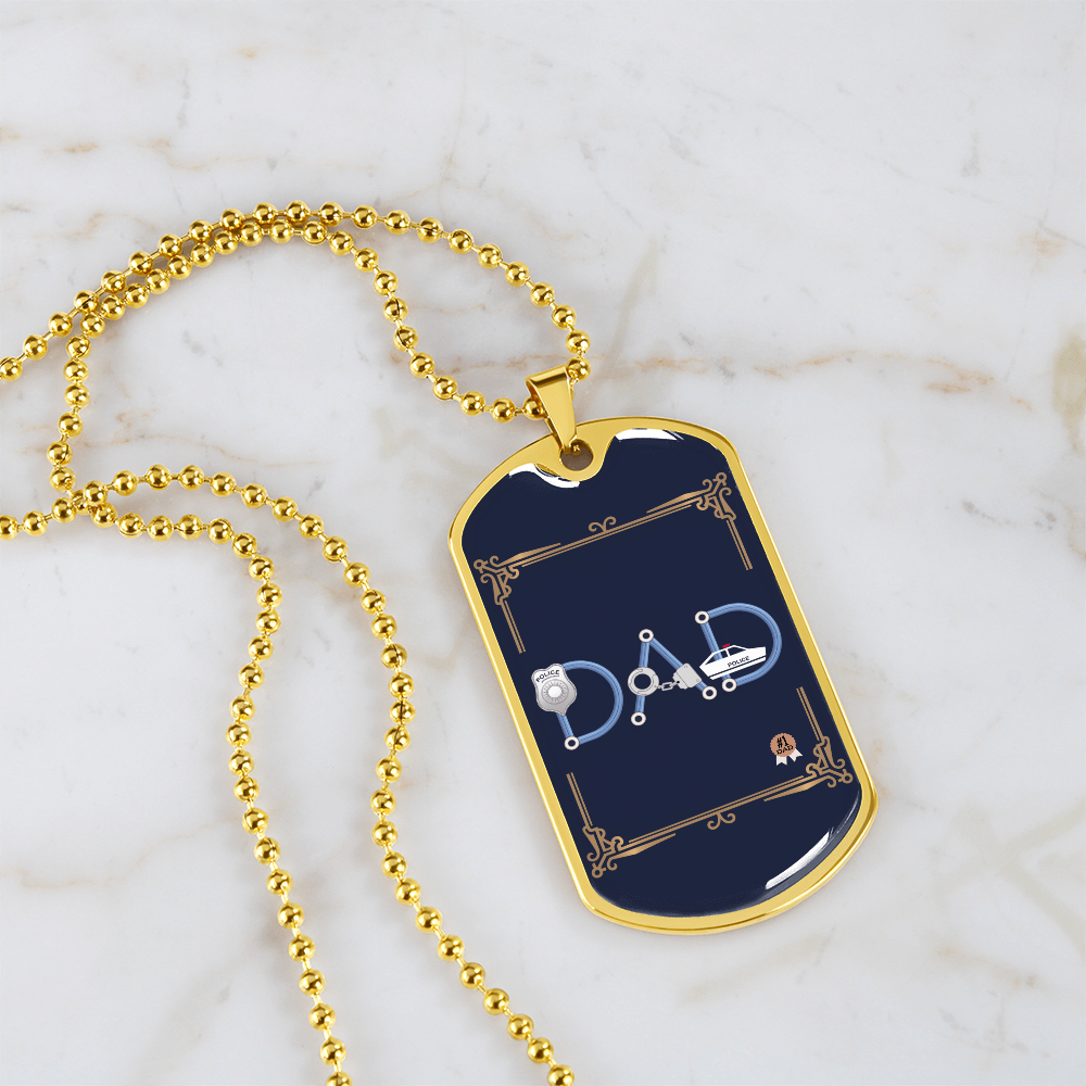 Father gift retirement personalized custom tag